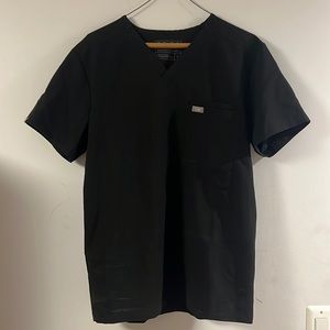 Figs Scrub Top size small Black